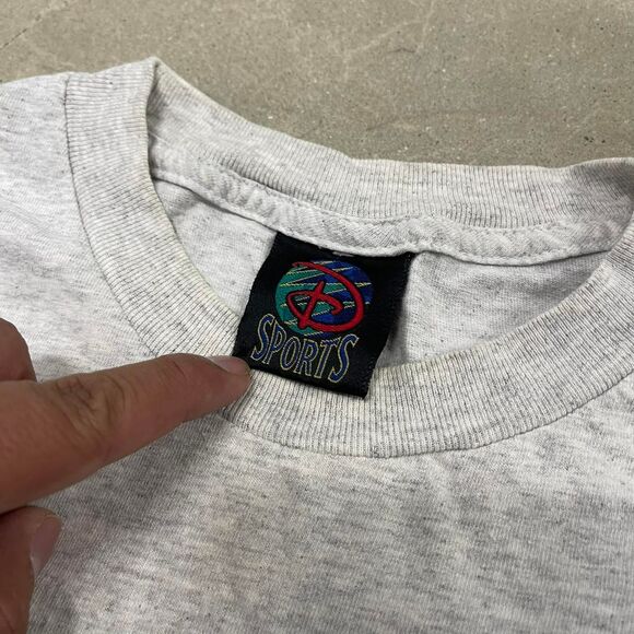 Vintage 2000s Piss & Moan Member Disney Sport Tee Y2K Humor Graphic T-Shirt - Picture 2 of 4